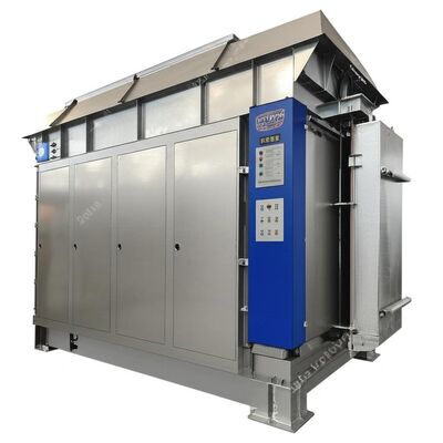 Промышленная стеклянная печь с температурной однородностью ± 3 C 9 точек испытания Тип топлива Природный газ Масло Электричество Уголь