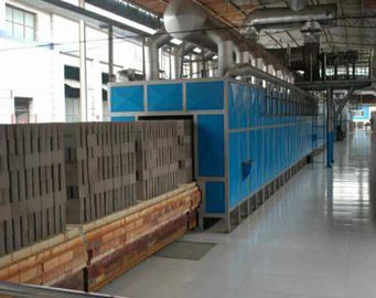 Огнеупорный материал печи тоннеля кирпича глины природного газа высокотемпературный спек