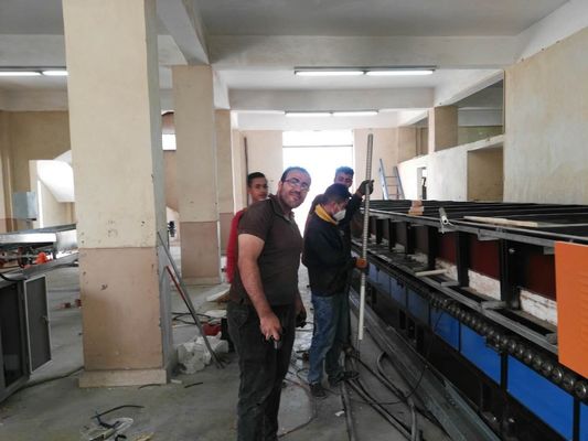 Сплавливание мозаики плавя печь 2500mm 26m промышленную стеклянную