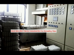 Машевый пояс 380В Электрическая промышленная печь для отжига стекла