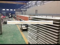 Контроль PID Горячее плавление Красочное остекленное стекло Мозаичная печь