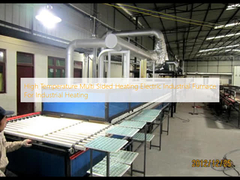 Высокотемпературная многосторонняя электрическая промышленная печь для промышленного отопления