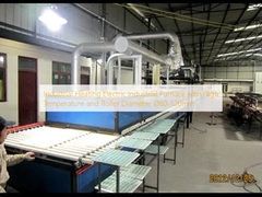 Промышленное отопление Электрическая промышленная печь с высокой температурой и диаметром ролика Ø60-120 мм