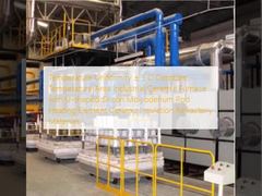 Равномерность температуры ± 5 C Зона постоянной температуры Промышленная керамическая печь с U-образным нагревательным элементом из силиконо-молибденового стержня Керамическая изоляция Огнеупорные материалы